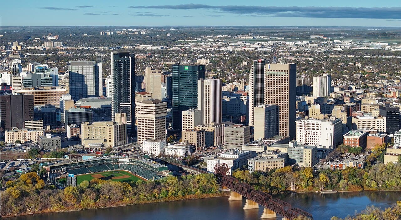 Winnipeg, capital of Manitoba
